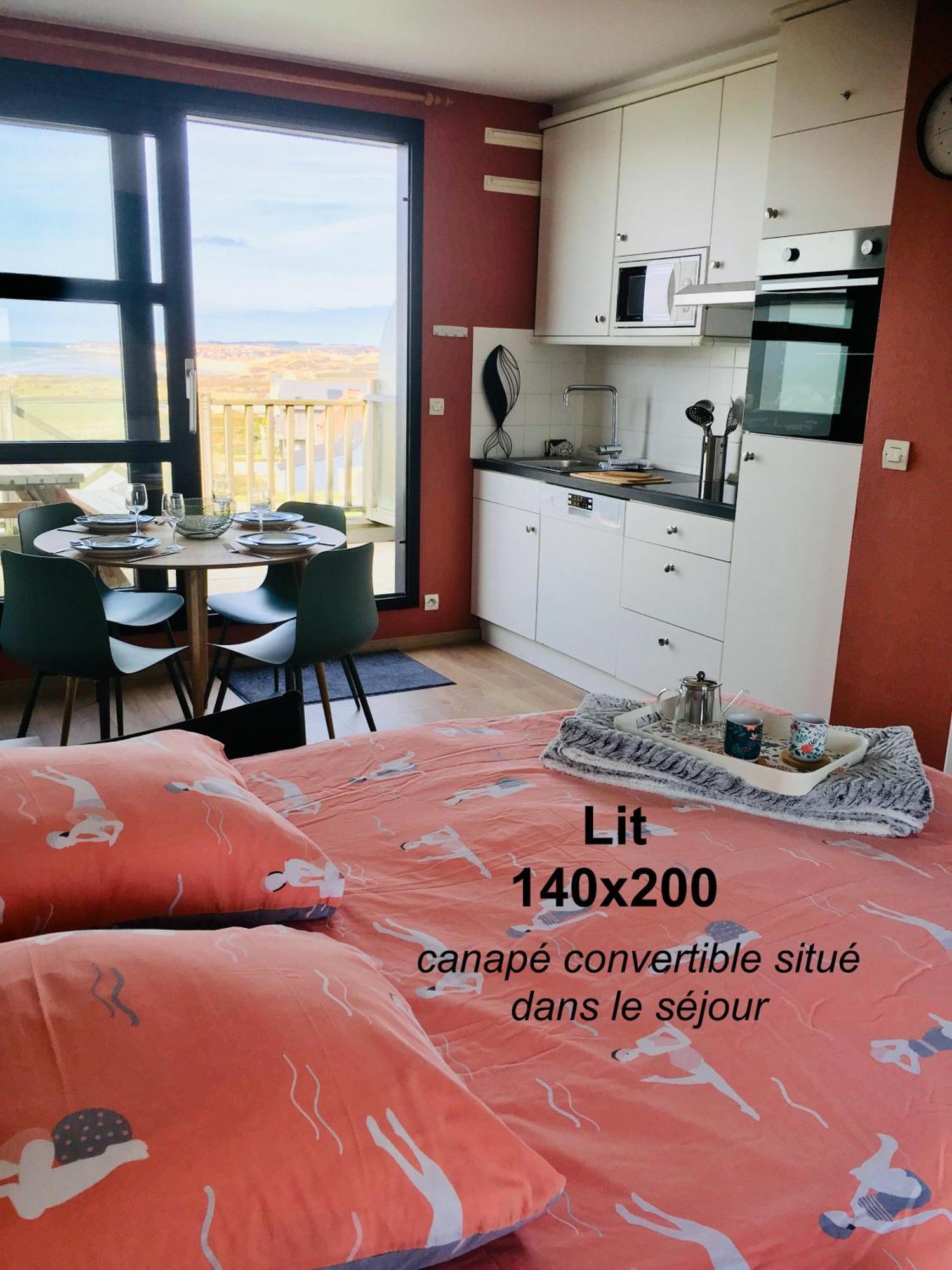 Apartamento La Mer Vue D'En Haut , Duplex A La Naturelle Sur La Cote D'Opale Wimereux Exterior foto